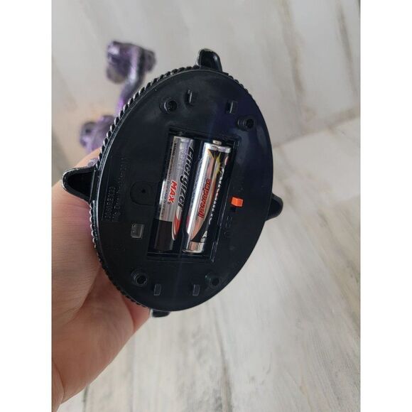 Halloween glitter light up purple Candlestick home decor - Picture 7 of 7